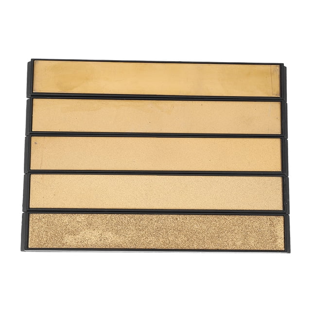 Pierre à Aiguiser Couteau, 5 Pcs Aiguiseur de Couteaux Emery, Technologie de Pointe