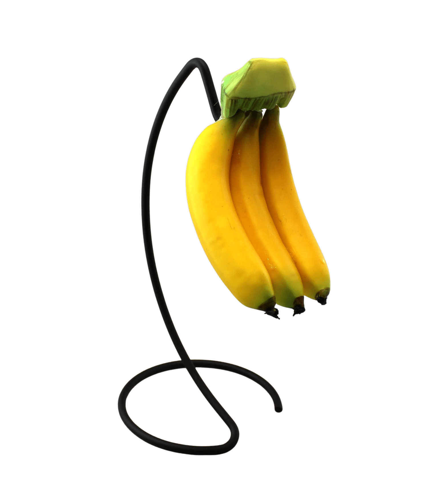 Dependable Industries Black Matte Finish Kitchen Banana Tree Holder