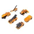 thumbnail image 3 of Juguetes para vehículos pesados, 1:64 6 piezas Aleación de ingeniería de aleación Coche de juguete para niños Aleación de metal Camión Juguetes Durabilidad probada, 3 of 8