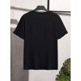 thumbnail image 2 of 【New Arrival】Vintage Camo Varsity Rhino Outline Graphic T-Shirt, Unisex Cotton Crew Neck 90s Hip Hop Streetwear Casual Tee, Retro Urban Style Gift, 2 of 9