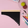 thumbnail image 2 of 1Set Pan Flute Instrument Beige Color Traditional Style For Cultural Events, 2 of 8