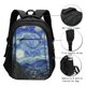 thumbnail image 3 of Easygdp The Starry Night Mochila para Laptop de Viaje con Puerto USB, Mochila para Laptop con Puerto de Carga USB para Mujeres y Hombres, 3 of 7