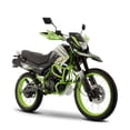 thumbnail image 1 of Motocicleta DM200 Italika Doble Propósito Blanco Verde, 1 of 9