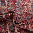 thumbnail image 5 of Rugs.com Maahru Collection Washable Rug – 10 Ft Square Rust Red Low-Pile Rug Perfect For Living Rooms, Kitchens, Entryways, 5 of 7