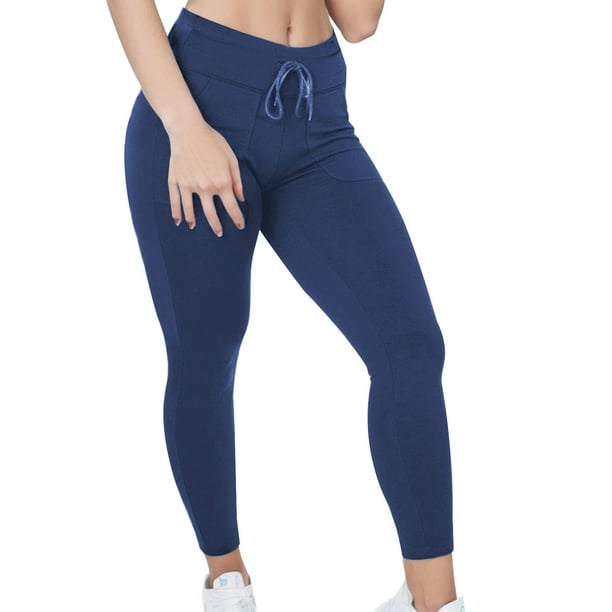 eczipvz Leggings for Women High Waist Workout Butt Lifting Leggings Tummy  Control Ruched Booty Smile Yoga Pants S,Blue