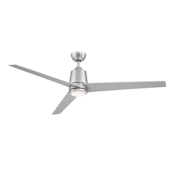 Trade Winds Evan 56" LED Ceiling Fan in Brushed Nickel