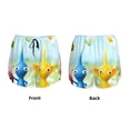 thumbnail image 5 of Lsque Pikmin Printed Women's Running Shorts with Liner Pockets,Elastic Quick Dry Workout Athletic Gym Yoga Shorts,Womens High Waist Shorts-XX-Large, 5 of 9