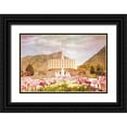 thumbnail image 1 of Murdock, Ramona 24x17 Black Ornate Wood Framed with Double Matting Museum Art Print Titled - Provo Temple II, 1 of 4