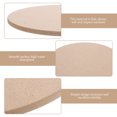 thumbnail image 3 of Miangastore Density Board Base Plate Light Brown 1Pcs 9.8In, 3 of 8