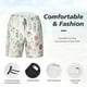 thumbnail image 3 of Balery Wildflower Watercolor 2 Bañador para hombre, shorts de playa de secado rápido con entrepierna y forro de compresión-X-Large, 3 of 6