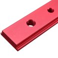 thumbnail image 2 of Special Slider For Woodworking Chute T-shaped Slider [T Slider 200MM Long X M6 With Teeth Red], 2 of 8
