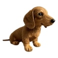 thumbnail image 3 of Juguete de peluche para perro, adorable perro de simulación, regalo de cumpleaños para niños y niñas. marrón, 3 of 8