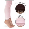 thumbnail image 2 of Jefferies Socks Girls Daisy Flower Lace Trim Footless Legging Tights 1 Pack, 2 of 3