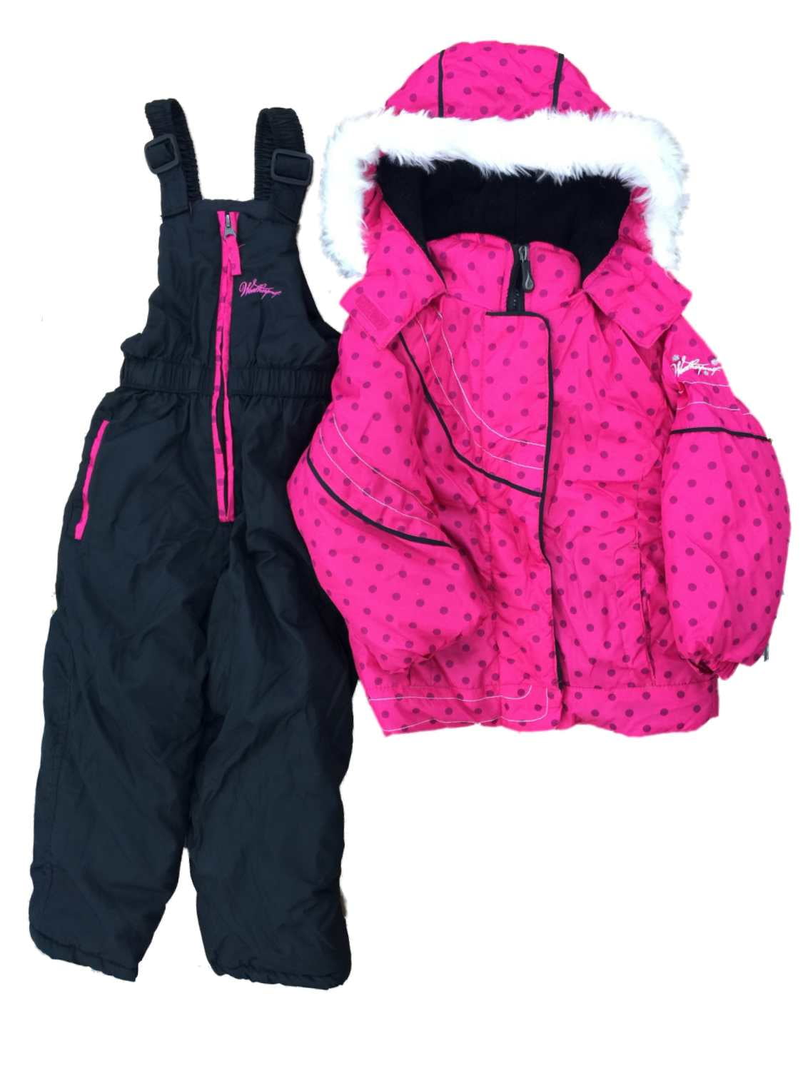 baby pink ski jacket