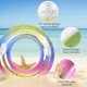 thumbnail image 3 of Anillo de natación Wenya para adultos, flotador transparente, inflable, ideal para piscinas y deportes acuáticos., 3 of 5