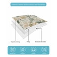 thumbnail image 5 of Sage Green Yellow Botanical Summer Quilt Set Twin Size, Soft Microfiber Quilted Bedding Set with 2 Pillow Shams, Spring Summer Vintage Lightweight All Season Bedspread Coverlet for Bedroom 68"x86", 5 of 6