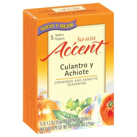 Accent Sa-Son Coriander & Annatto 0.17 Oz Packets Seasoning 5 Ct Box