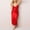 Red, variant on Vivianyo HD Women Lingerie Nightgowns Full Slips Pajamas Satin Silky Sleepwear Soft Sexy Long Slim Nightdress Black