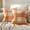 Orange, variant on 2PCS Buffalo Check Plaid Throw Pillow Covers Throw Pillows Farmhouse Square Pillow Cases for Halloween Fall Home Decor, Orange 18 x 18 Inches