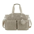 thumbnail image 1 of Lipstore Diaper Bag Tote Mummy Changing Bag Portable Mom Gift Multifunctional Essentials Khaki, 1 of 8