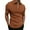 Brown, variant on CaiJunJia George Polo Shirt,Mens Zipper Golf Shirt Moisture Wicking Dry Fit Performance Sport Short Sleeve Golf Polo Shirts for Men