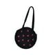 thumbnail image 1 of Bolso de hombro tejido a mano, bolso de mano con decoración hecha a mano, bolso grande de ratán para Negro, 1 of 9