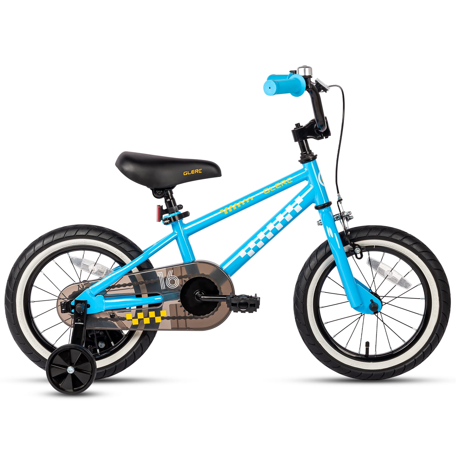 【Glerc】NuNu 　16インチ　 子ども用自転車 　BMXスタイル自転車 Glerc NuNu 16 Inch Kids Bike Ages 4 5 6 7 Years Old Little