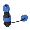 thumbnail image 4 of Enchufe De Aviación, Adaptador De Aviación Redondo IP68 Impermeable LP16 3 Pines 250 V 10 A Anti Oxidación Para Computadoras Para Instrumentación Para Equipos De Comunicación, 4 of 7