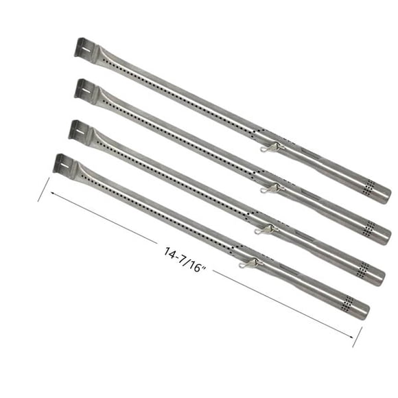 Replacement Grill Burner For Charbroil 463371316, 463371716, 463433016, 463446015, 463446016, 463446017, 463633316 Gas Models-4PK