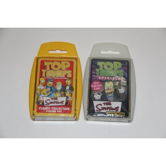 Top Trumps Card Game - Simpsons 2 Pack - Volume 1 and Simsons Horror