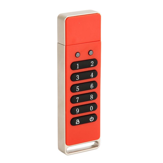 Unidad USB Cifrada Digital Unidad Flash USB con Cifrado de Hardware Bloqueo Automático Antifuga de Datos Unidad Flash USB de Lectura Rápida con Contraseña Protegida ANGGREK Otros