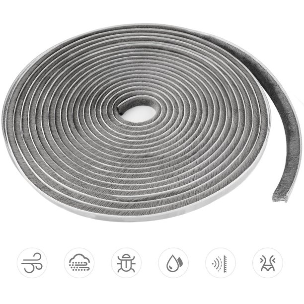 Bangcool Door Draft Stopper 1 Roll 32.8ft Weather Stripping for Window