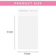 200 Pack Sealing Cellophane Bags - Clear Resealable, Self Adhesive for ...