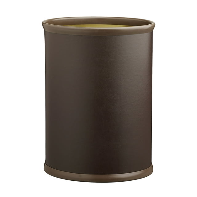 Contempo Marron 14 Pouces Ovale Poubelle Dk. Marron Pare-Chocs