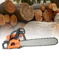thumbnail image 4 of YNCE 20Inch Gas Chainsaw, 2-Stroke 58CC Gasoline Powered Chainsaw Cutting Wood Gas Sawing Chain Saw, 2.7HP Cordless Manual Starting for Forest Wood Garden and Farm Cutting Use, 4 of 10