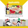 thumbnail image 3 of Sweet Summer Time Mailbox Cover Magnetic Standard Size 21" x 19", Watermelon Lemon Tropical Decorative Post Letter Box Wrap Decor, Lemonade Ice Cream Farmhouse Garden Yard Outdoor Decoration, 3 of 6