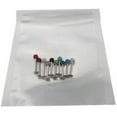 thumbnail image 4 of shiyou-10Color Mixed Labret Ring, 10pcs Mixed Czech Crystal Lip Labret Ring Studs Monroe Stainless Steel Piercing, 4 of 4
