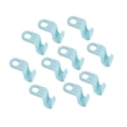 thumbnail image 3 of Billuyoard 10x Heavy Duty Closet Cabinet Space Savers Hangers for Pants Caps Coats  Almacenamiento y organización del hogar Azul 5x2 cm, 3 of 6