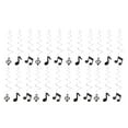 thumbnail image 1 of Notes Musicales Pendentifs Tourbillonnants 24 Pcs Matériaux Résistants à l'Usure pour Décorations de Fête Musicale, 1 of 8