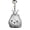 A, variant on Joernso 1/4Pcs Pet Rabbit Hair Keychain Keepsake Capsule Memorial Pendant Hair Storage Bottle Transparent Pet Hair Key Chain