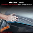 thumbnail image 3 of ABN Clear Plastic Sheeting 10 Micron 16’ x 350’ Feet Transparent Film, 3 of 7