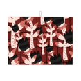 thumbnail image 1 of XMXY Dish Drying Mat for Kitchen Counter, Flower Red Floral Art Absorbent Coffee Cup Dishes Rack Drainer Mats, 18x24 Inches, 1 of 9