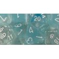 thumbnail image 2 of 15 Set Diffusion Dice: Glacier with White Numbers, 2 of 2