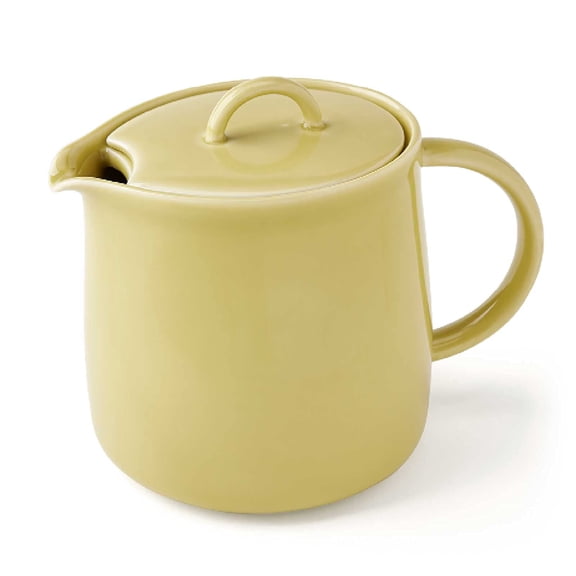 Forlife 620-LMC D’Anjou Teapot with Basket Infuser, 20 oz, Limoncello