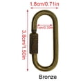 thumbnail image 4 of Mosquetones de Bloqueo de Tornillo Toystoory Paquete de 12 para Escalada en Roca, 4 of 6