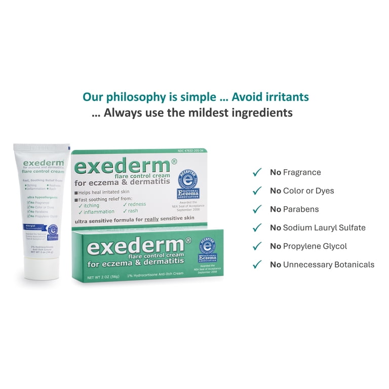 Exederm Eczema Flare Control Cream, 2 oz photo 3