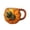 B, variant on Yangka Brown Glass Pumpkin Mug, Vintage Style Coffee Cup with Leaf Handle, Festive Drinkware for Holiday Party Table Decor and Kitchen Essential