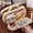 Coffee, variant on Ouuluon Large Capacity Pencil Case Cute Aesthetic Pencil Pouch with Zipper, Soft Aesthetic Supply Pen Case Bag Organizer for Teen Girls College
