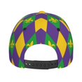 thumbnail image 6 of Balery Mardi Gras Baseball Cap For Women Men,Adjustable Size For Running Workouts And Outdoor Activities All Seasons, 6 of 9