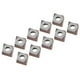 thumbnail image 4 of Insertos de corte de hoja de carburo sólido para torneado de torno CNC (10 piezas, CCMT060204‑6018), 4 of 10